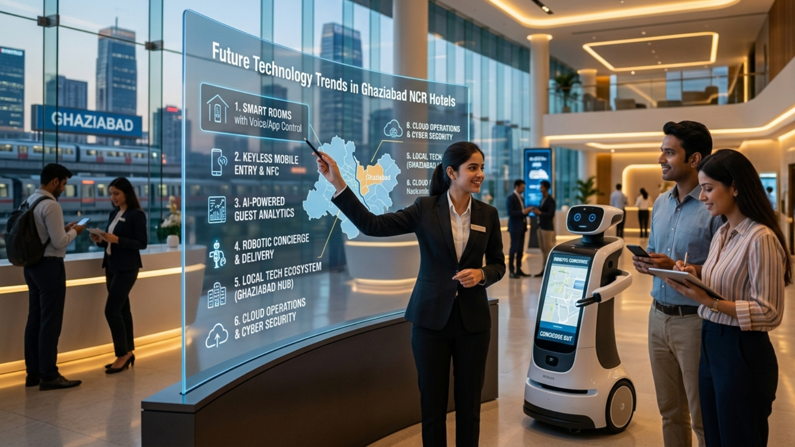 Future Technology Trends in Hotels in Ghaziabad NCR