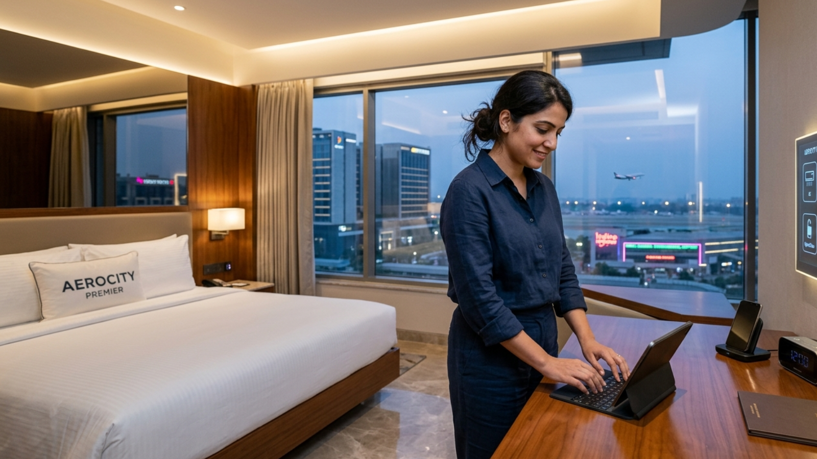 Smart Room Technology in Modern Hotels in Aerocity Delhi