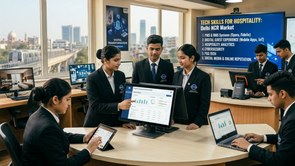 Technology Skills Hospitality Students Need in Delhi NCR
