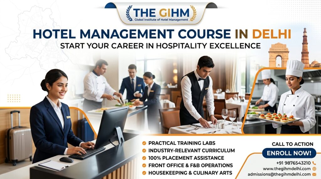 Hotel Management Course Near Daryaganj
