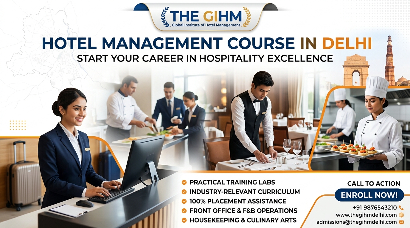 Hotel Management Course Near Daryaganj