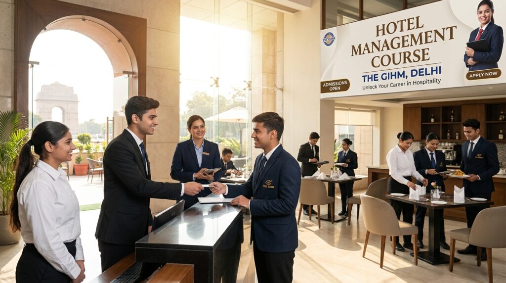 Hotel Management Course Near India Gate