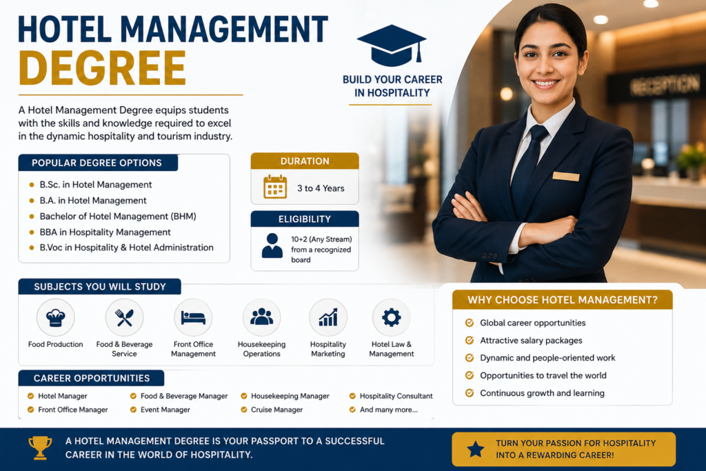 Hotel Management Degree