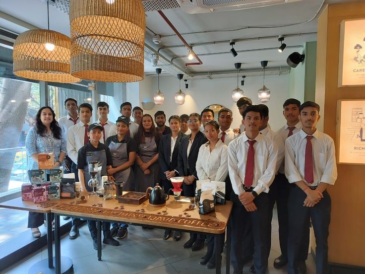 Hotel Management Internship Students in Hotel
