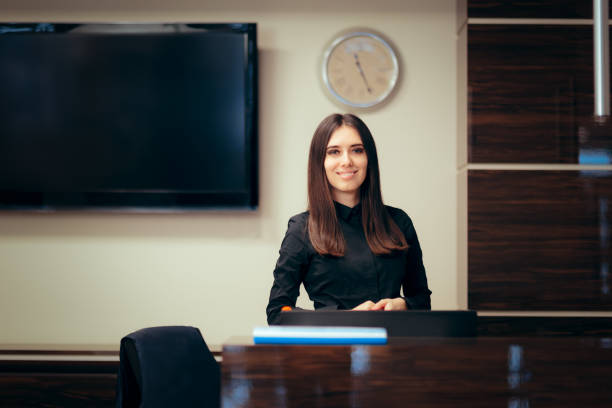 Hotel management students learning event management skills
