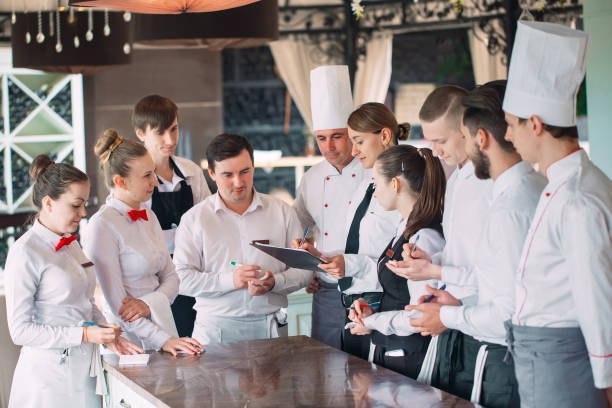 Hotel management student preparing for a luxury hospitality career