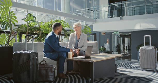 Hotel management professional working at a sports hospitality event