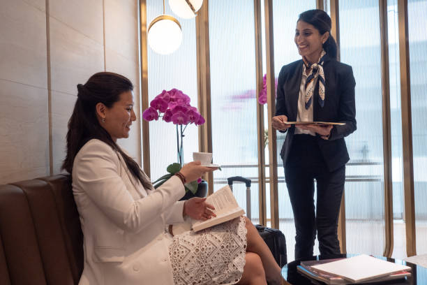Hotel management student progressing from internship to international hospitality career