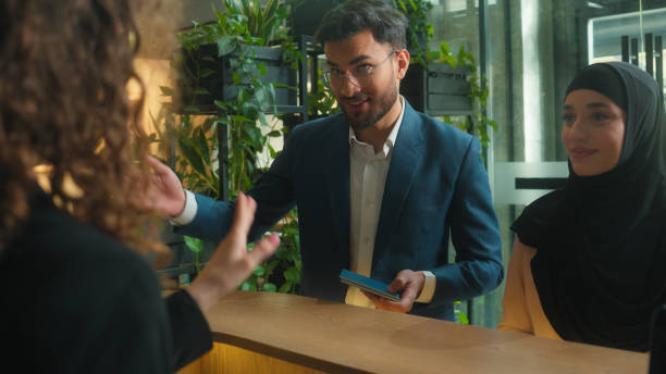 Hotel staff creating a luxury guest experience