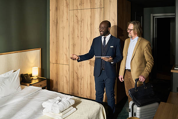 Hotel management students developing real-world professional skills