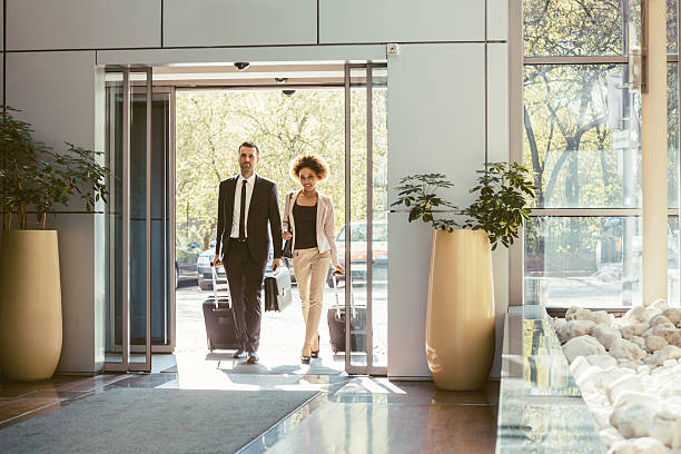Hotel management student learning hospitality business skills