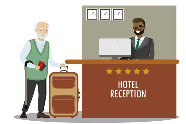 Hotel management students learning about guest experience in hospitality